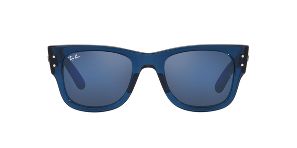 RB-0840S 6638O4 TRANSPARENT DARK BLUE(GREY MIRROR BLUE 51*21, Azul, hi-res 1