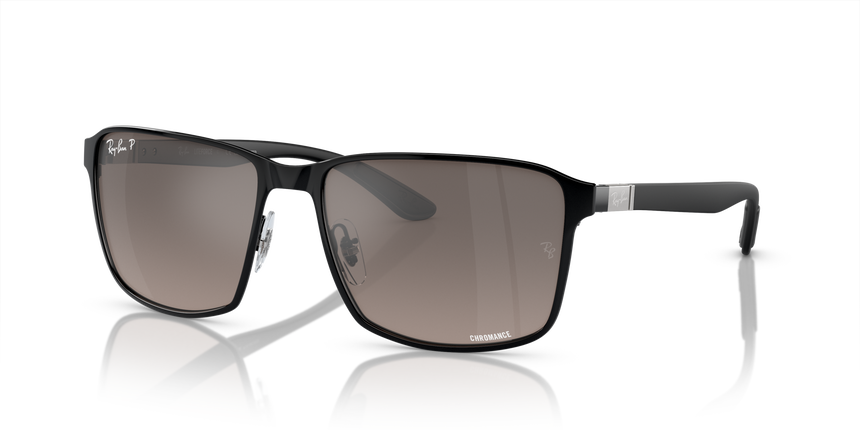 RB-3721CH 186/5J MATTE BLACK ON BLACK(GREY MIRROR POLAR 59*17, , hi-res image number 0