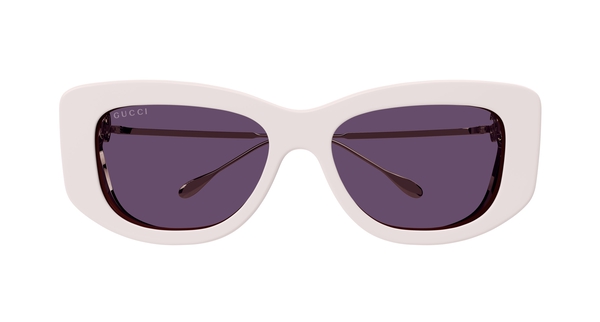 gucci-1566s/s 003 ivory-gold-violet 55*17