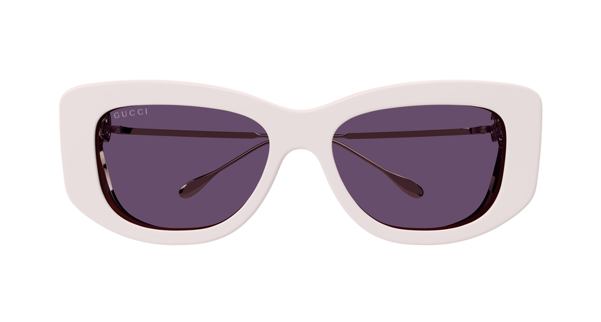 GUCCI-1566S/S 003 IVORY-GOLD-VIOLET 55*17, , hi-res image number 1