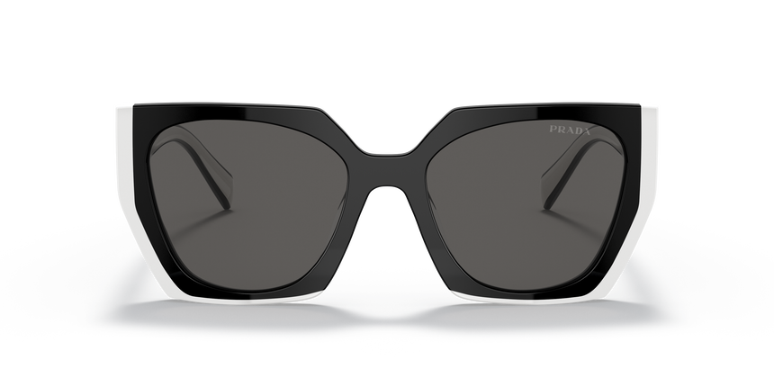 PRADA-15WS/S 09Q5S0 BLACK/TALC DARK GREY 54*19, Negro | Talco, hi-res image number 1