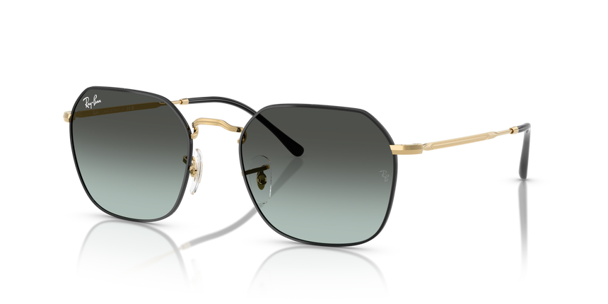 RB-3694 9271GK BLACK ON ARISTA(BLU VINTAGE GRADIENT BLACK 55*20, Negro | Dorado arista, hi-res image number 0