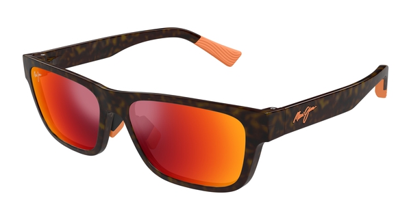 MAUI-JIM-KEOLA/S MJ628-10 SHINY DARK HAVANA (LAVA 57*16, Havana, hi-res 0