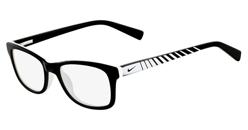 NIKE-JR-5509/G 010 BLACK/WHITE BLACK 48*17, Blanco-Negro, hi-res image number 0