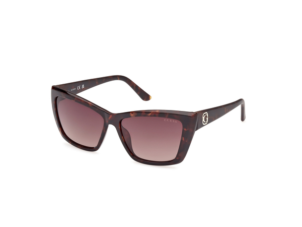GUESS-00098/S 52F dark havana 55*14, Havana, hi-res 0