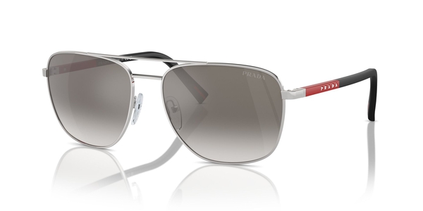 prada-sport-54zs/s 1bc02m silver(gradient grey mirror silver 60*17