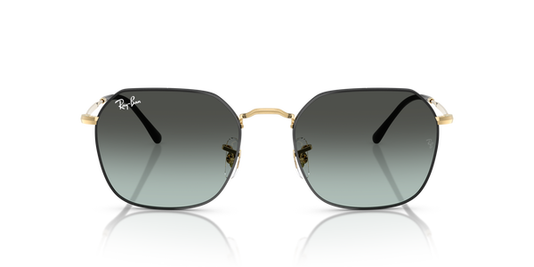 RB-3694 9271GK BLACK ON ARISTA(BLU VINTAGE GRADIENT BLACK 55*20, Negro | Dorado arista, hi-res 1