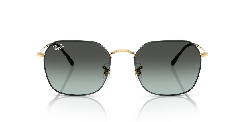 RB-3694 9271GK BLACK ON ARISTA(BLU VINTAGE GRADIENT BLACK 55*20, Negro | Dorado arista, hi-res image number 1