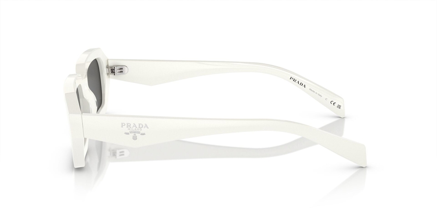 PRADA-A12S/S 17K08Z WHITE(DARK GREY 52*21, Blanco, hi-res image number 2