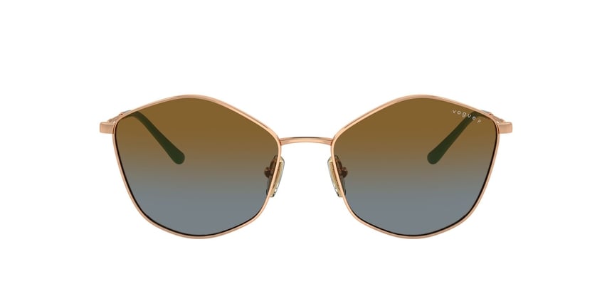 VOGUE-4282/S 51521F ROSE GOLD(BLUE GRADIENT BROWN POLAR 56*17, , hi-res image number 1