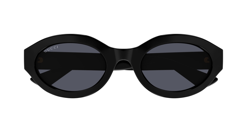 GUCCI-1579S/S 001 BLACK-BLACK-GREY 53*22, Negro, hi-res image number 1