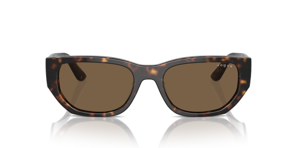 VOGUE-5586/S W65673 DARK HAVANA(DARK BROWN 53*19, Havana, hi-res 1