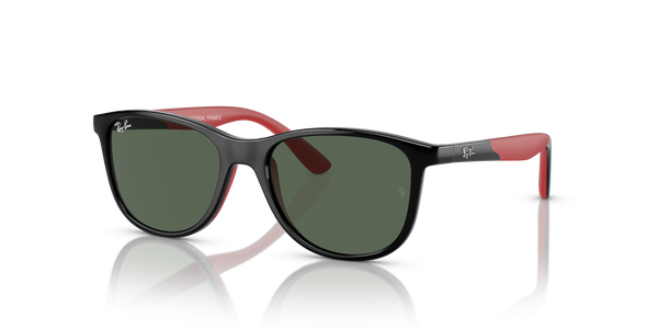 RJ-9077S 713171 BLACK ON RUBBER RED (DARK GREEN) 49*16, Negro | Rojo, hi-res 0