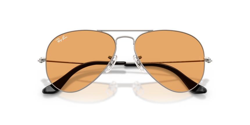 RB-3025 004/33 GUNMETAL(ORANGE 58*14, Plata, hi-res image number 4