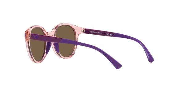 EMPORIO-KIDS-4185/S 554473 TRANSPARENT PINK(DARK BROWN 47*18, Rosa, hi-res 8