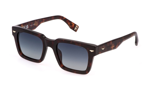 police-88/s 0722 shiny dark havana(smoke gradient smoke 52*22