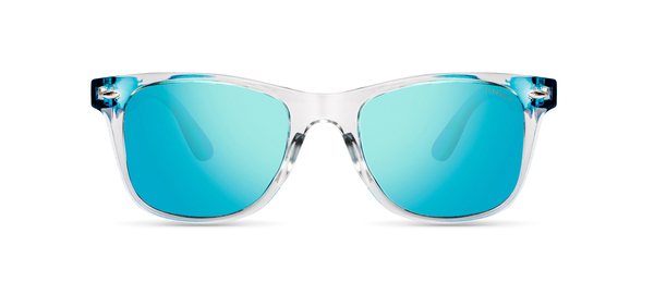 KYPERS-SANFRANCISCO/S SF004 CRYTAL BRIGHT BLUE MIRROR 50*20, Transparente | Azul, hi-res 1