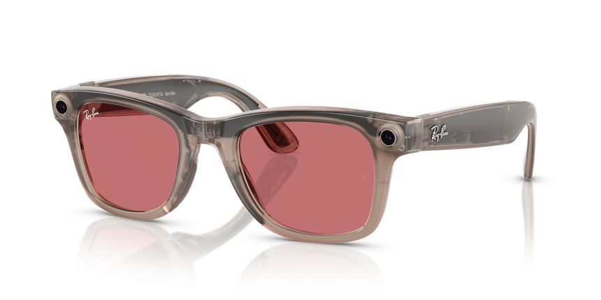 RB-META-4006 6705P5 SHINY WARM STONE(TRANSITIONS WATERMELON RED 50*22, Shiny Warm Stone, hi-res image number 1