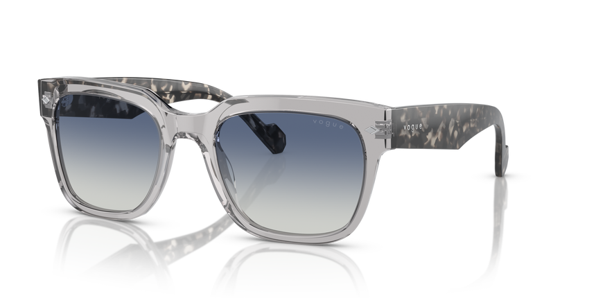 VOGUE-5490S/S 28204L TRANSPARENT GREY(GREY GRADIENT BLUE 54*21, Gris transparente, hi-res image number 0