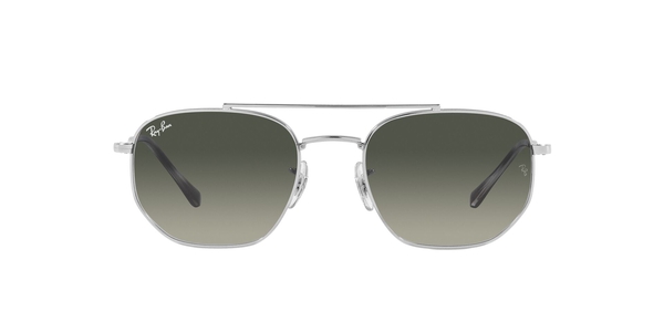 RB-3707 003/71 SILVER(GREY GRADIENT 54*20, Plata, hi-res 1