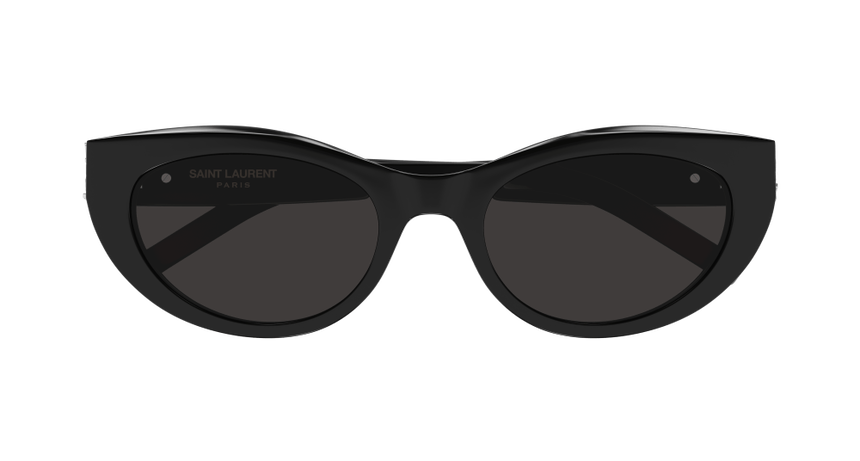 SAINT-LAURENT-SLM115/S 001 BLACK 54*20, Negro, hi-res image number 1