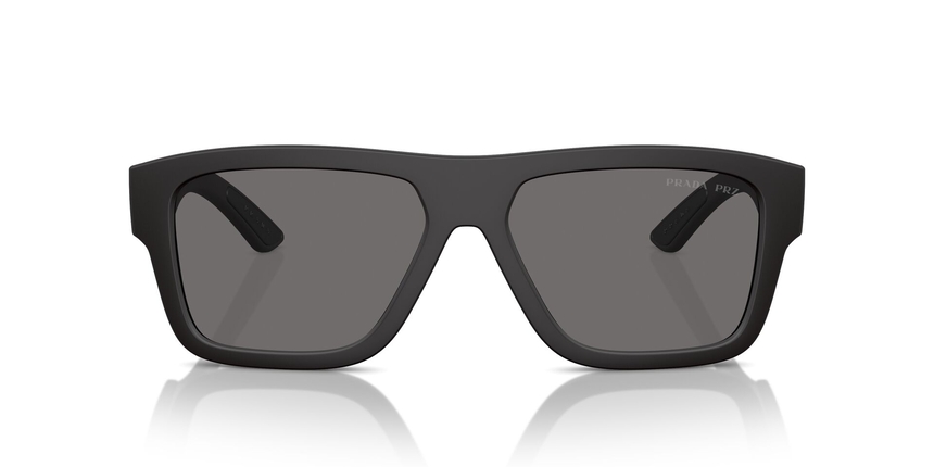 PRADA-SPORT-04ZS/S DG002G BLACK RUBBERED(DARK GREY POLAR 56*16, Goma negra, hi-res image number 1