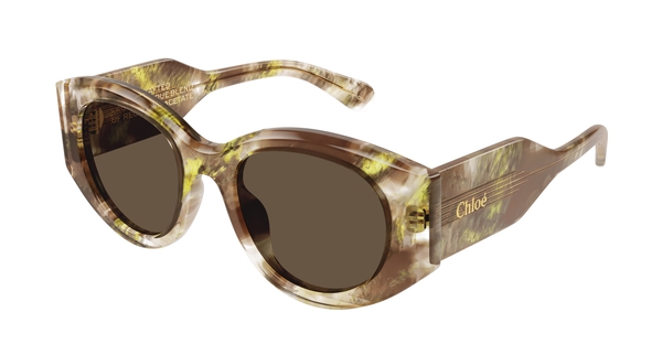 chloe-0251s/s 003 havana-havana-brown 51*21