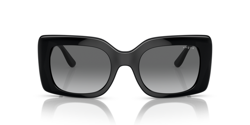 VOGUE-5481S/S W44/11 BLACK(GRADIENT GREY 52*21, Negro, hi-res image number 1