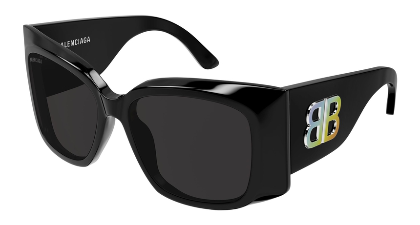 BALENCIAGA-BB0443S/S 002 BLACK-BLACK (GREY 58*17, Negro, hi-res image number 0