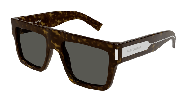 SAINT-LAURENT-SL628/S 003 HAVANA/SILVER(CRYSTAL GREY 55*19, Havana, hi-res 0