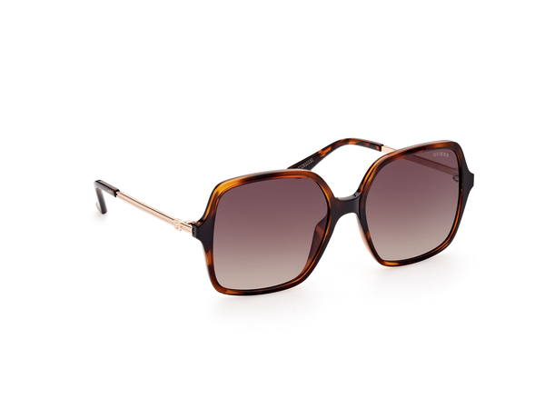 GUESS-7845/S 52F dark/havana 57*17, Havana, hi-res 5