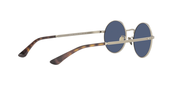 ARMANI-6140/S 300280 MATTE PALE GOLD(DARK BLUE 50*20, Plata, hi-res 4