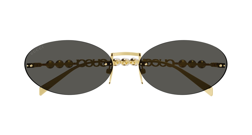 GUCCI-1922S/S 001 GOLD-GOLD-GREY 62*17, , hi-res image number 1