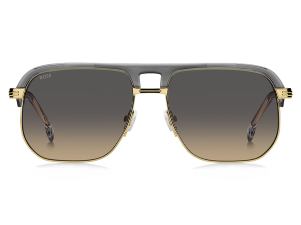 BOSS-1752/S FT3*PR GREY GOLD(GREY BROWN DOUBLESHADE 59*17, Gris | Dorado, hi-res 1