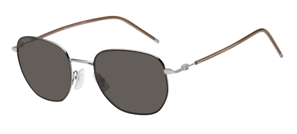 BOSS-1370/S 12R*IR MATTE BROWN SILVER(GREY 53*20, Negro, hi-res 0