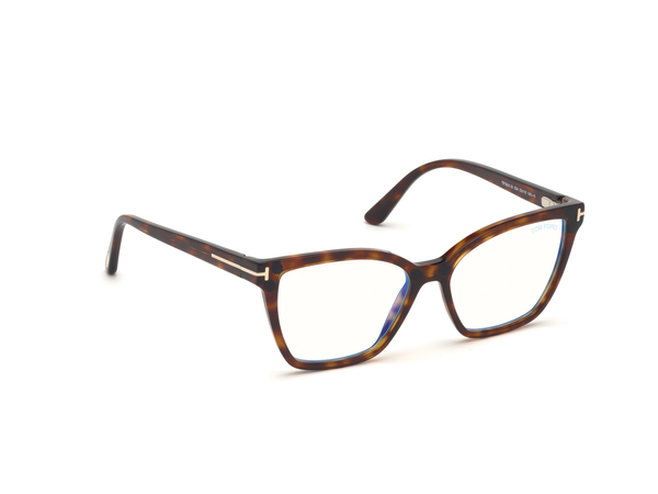TOMFORD-5641B/G 054 havana rojizo + 2 clips solares 53*15, Havana, hi-res 7