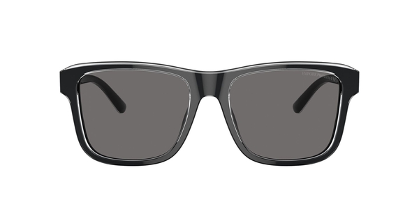 EMPORIO-4208/S 605187 SHINY BLACK/TOP CRYSTAL(DARK GREY POLAR 56*18, Negro | Transparente, hi-res 1
