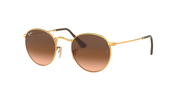 RB-3447 001/51 GOLD(CLEAR GRADIENT BROWN 53*21, Dorado, hi-res 0