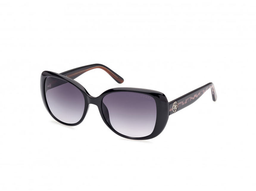 GUESS-7822/S 01B shiny black  (gradient smoke 56*17, Negro, hi-res image number 0