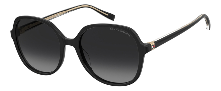 TOMMYHILFIGER-2394/S/S 807 BLACK(GREY SHADED 55*18, Negro, hi-res image number 0