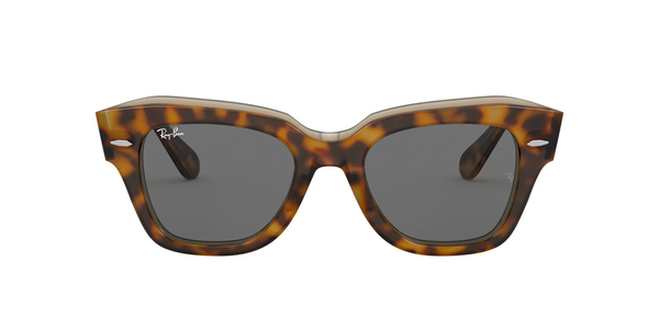 RB-2186 1292B1 HAVANA ON TRASPARENT LIGHT BRO(DARK GREY 52*20, Havana, hi-res 1