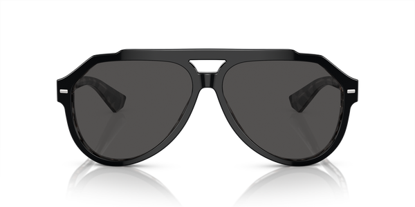 GABBANA-4452/S 340387 BLACK ON GREY HAVANA(DARK GREY 60*13, Negro | Gris Havana, hi-res 1