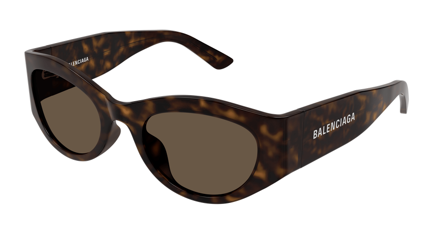 BALENCIAGA-BB0330SK/S 002 HAVANA (BROWN 54*22, Havana, hi-res image number 0