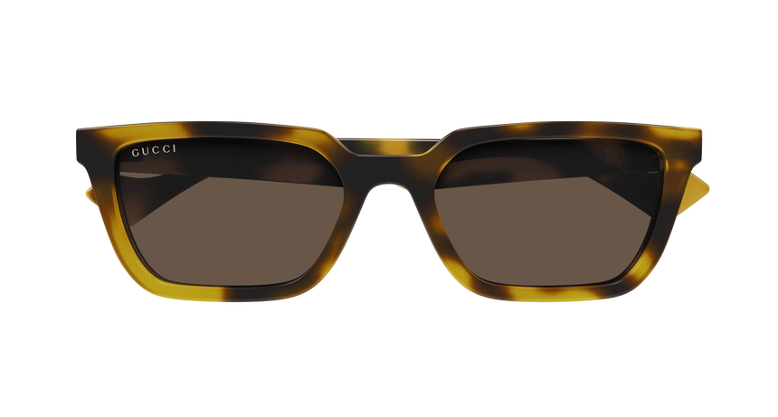 GUCCI-GG1539S/S 005 YELLOW (BROWN) 55*19, Havana, hi-res image number 1