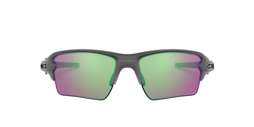 OAKLEY-FLACK-2.0XL-9188 9188F3 STEEL(PRIZM ROAD JADE 59*12, Gris, hi-res image number 1