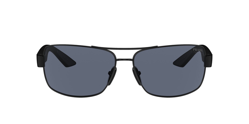 PRADA-SPORT-50ZS/S 1BO09R MATTE BLACK(BLUE TUNING 65*14, Negro mate, hi-res image number 1