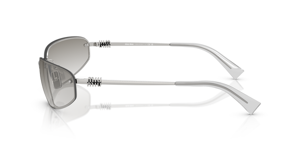 MIUMIU-A50S/S 1BC-8H1 PLATA(MARRON) 69*15, Plata, hi-res 4