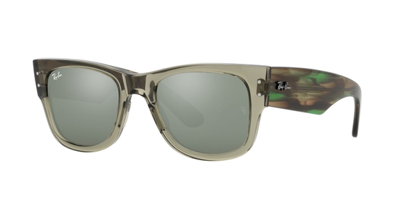 RB-0840S 66355C TRANSPARENT GREEN(GREY MIRROR 51*21, Verde transparente, hi-res 0