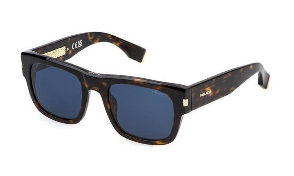 police-p33/s 0722 shiny dark havana(blue 54*22