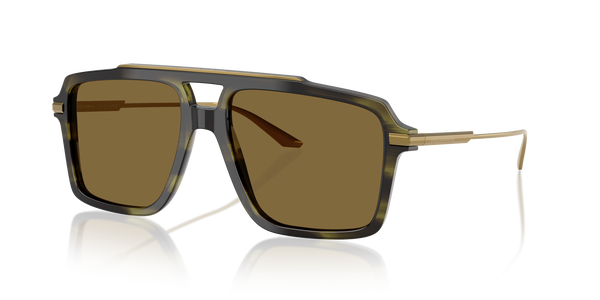 gabbana-4477/s 3447s7 striped olive(brown 56*17